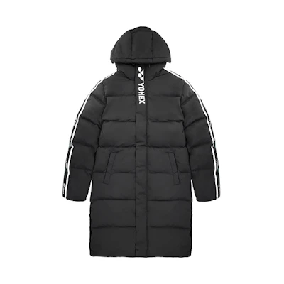 (Women) YONEX Long Down Jacket Casual Warm Solid Color with Logo. 290053BCR