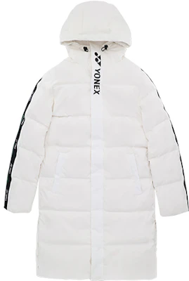 (W) 요넥스 로고 패치 롱 다운 자켓 캐주얼 웜 솔리드 컬러. 290053BCR Order (W) 요넥스 로고 패치 롱 다운 자켓 캐주얼 웜 솔리드 컬러. 290053BCR