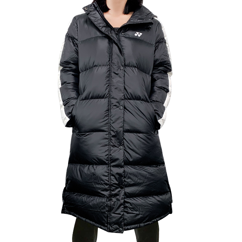 (Women) YONEX Black Logo Printed Down Jacket Warm and Stylish. 290061BCR-007 圖 4