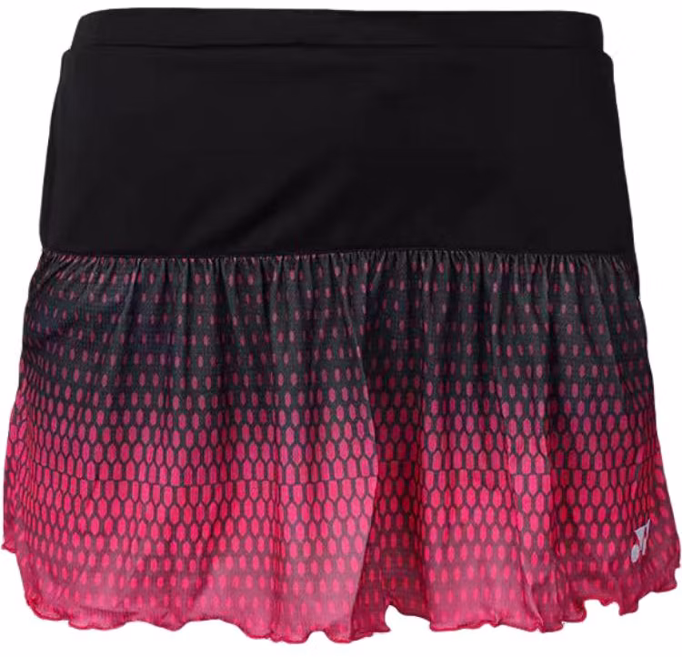 women-yonex-breathable-badminton-skirt-black-red-gradient-for-sports-and-training-2620-007