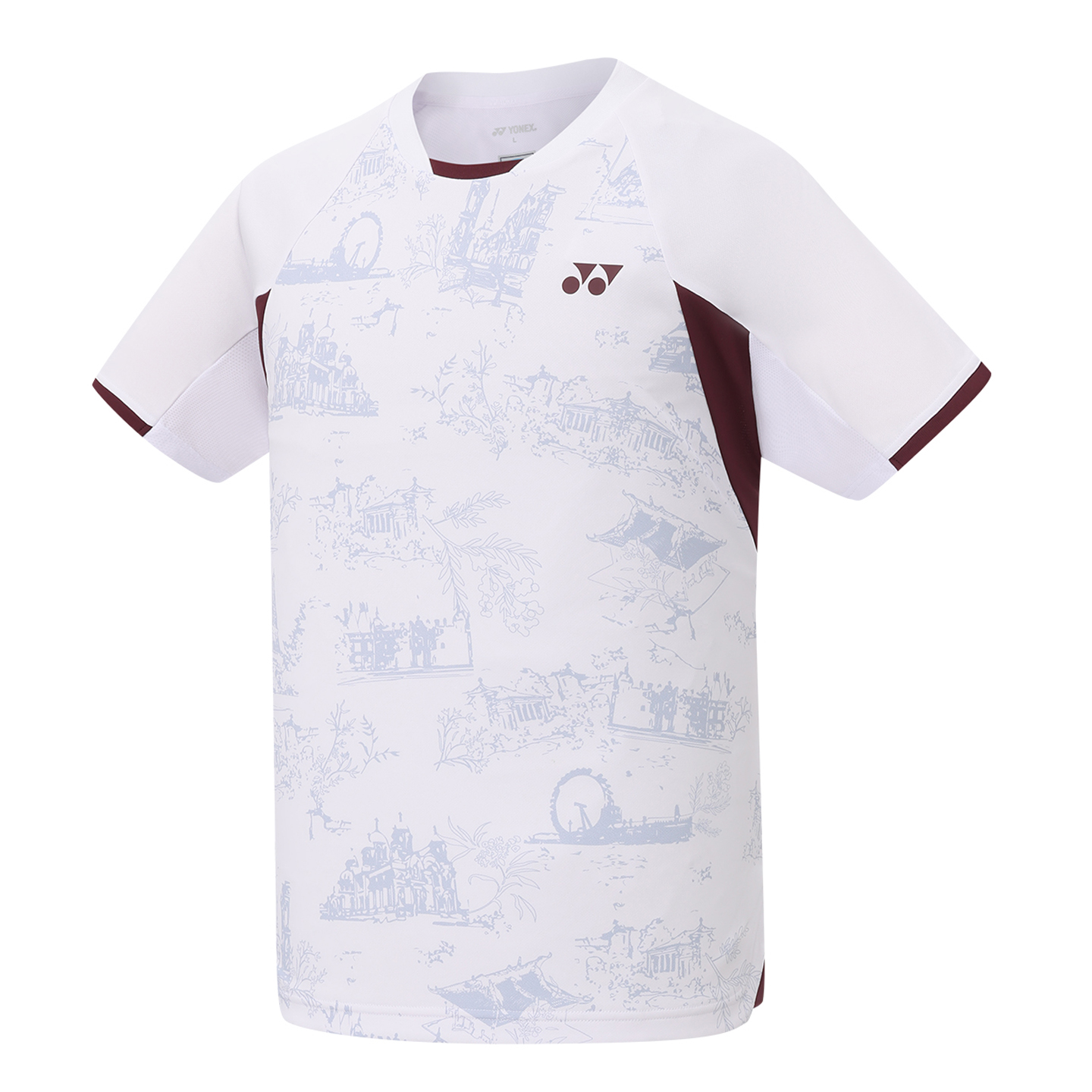 Yonex Breathable Short Sleeve Badminton Sports T-Shirt 1102925BCR