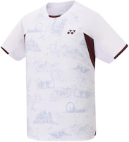 Yonex Breathable Short Sleeve Badminton Sports T-Shirt 1102925BCR Yonex Breathable Short Sleeve Badminton Sports T-Shirt 1102925BCR