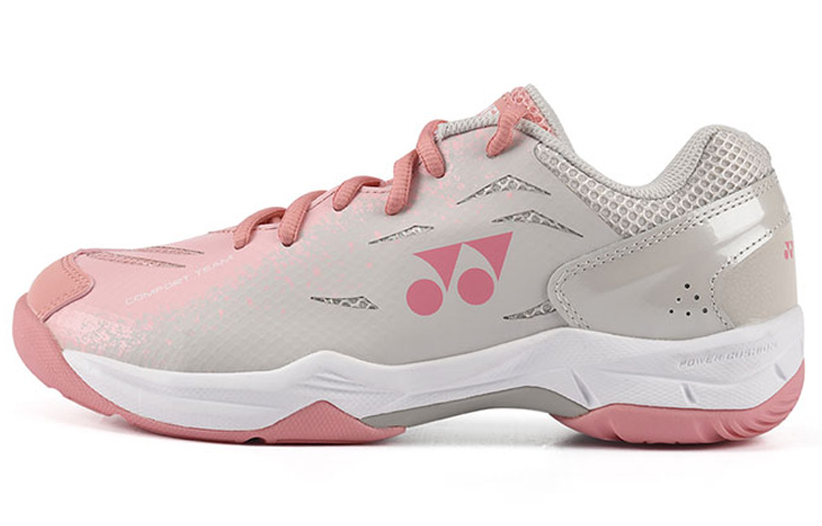 (Women) YONEX Power Cushion Pink Badminton Shoes Lightweight Low-Top SHBCFTCR Pink