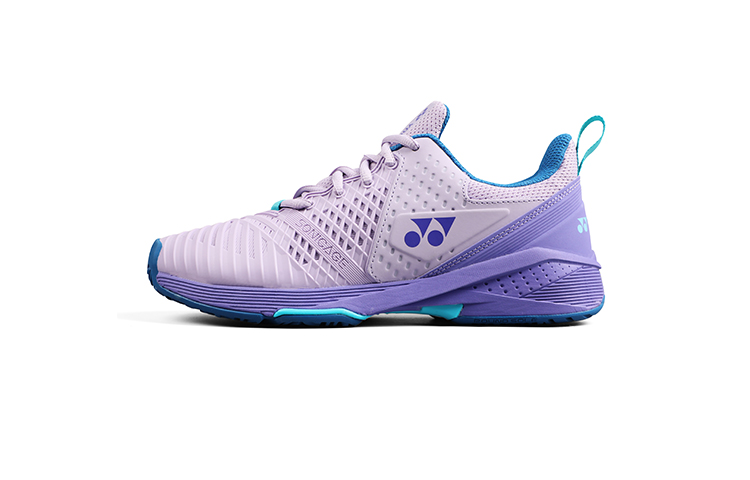 (Women) YONEX Tennis Shoes Low-top Non-slip Durable Comfort Light Purple SHTS3LGCEX-215
