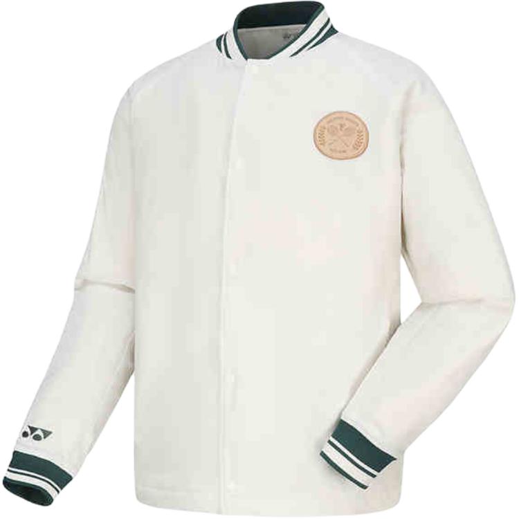 Yonex Training Series Badminton Jacket Ivory White - Warm & Comfortable 190014BCR