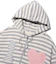 Purchase (W) 유희 아이 러브 아플리케 후드 집업 멜란지 그레이 후디 YHHZFC001MG
