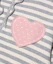 Details for (W) 유희 아이 러브 아플리케 후드 집업 멜란지 그레이 후디 YHHZFC001MG