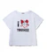 Order (W) 유희 아이러브 오프숄더 티셔츠 화이트 YHSTGA004WH