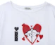 Purchase (W) 유희 아이러브 오프숄더 티셔츠 화이트 YHSTGA004WH