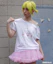 Order (Women) Yoohee Korilakkuma White Lace Off-Shoulder T-Shirt YHSTGB083WH