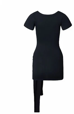 (Women) Yoohee Lettering Wrap Dress Black YHOPGB002BK Lookbook (Women) Yoohee Lettering Wrap Dress Black YHOPGB002BK