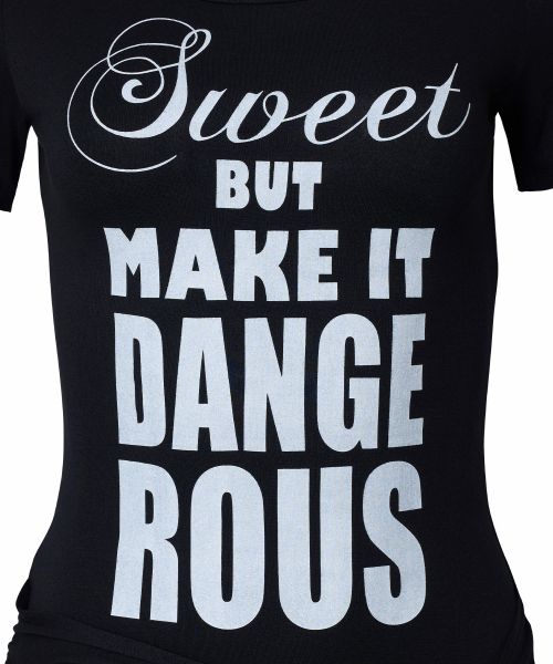 Shop (Women) Yoohee Lettering Wrap Dress Black YHOPGB002BK