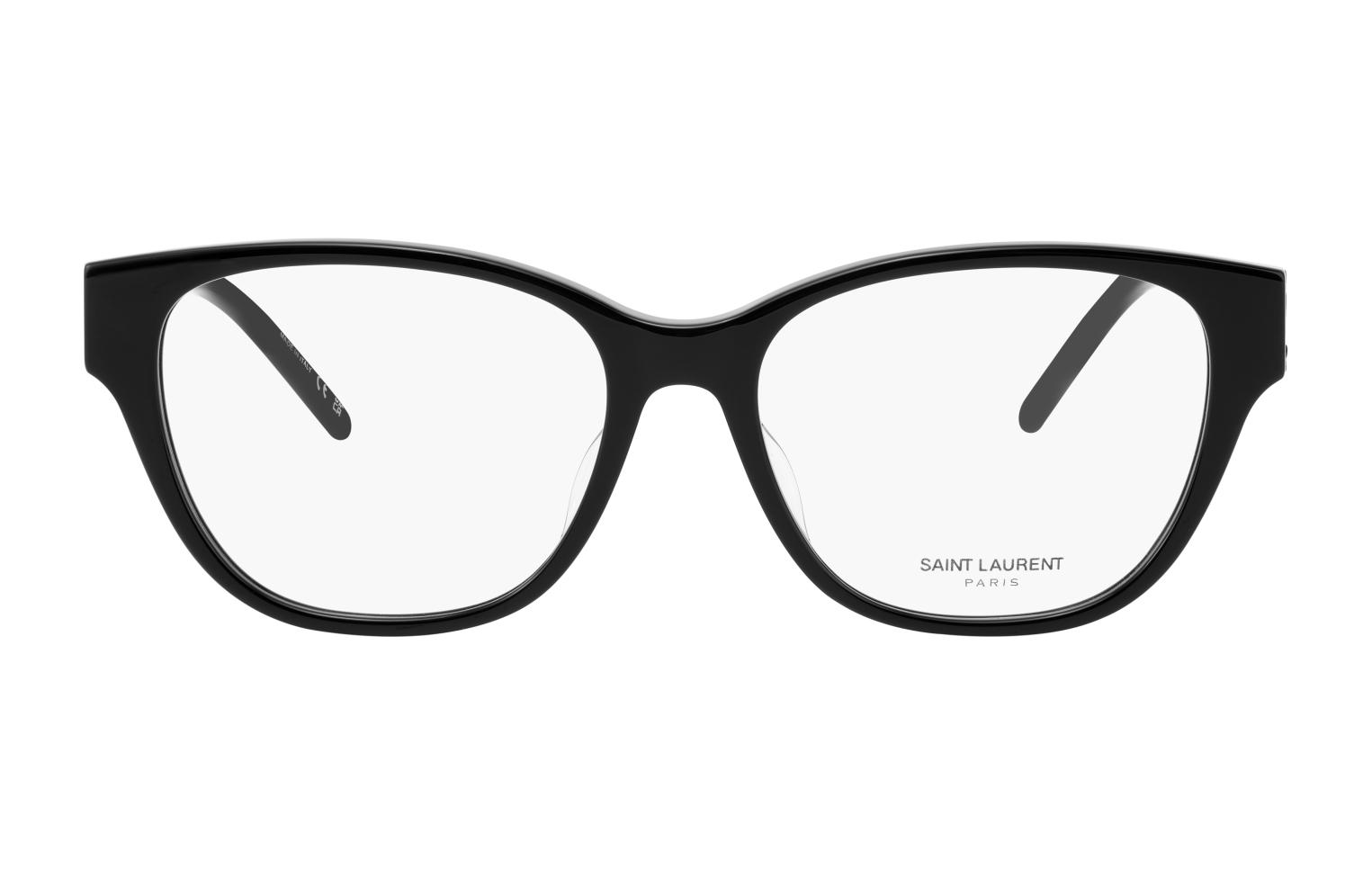 Lookbook (W) Cermin Mata Wanita YSL Saint Laurent Butterfly Hitam Perak Logo Capsule Series SLM48O-C/F-002