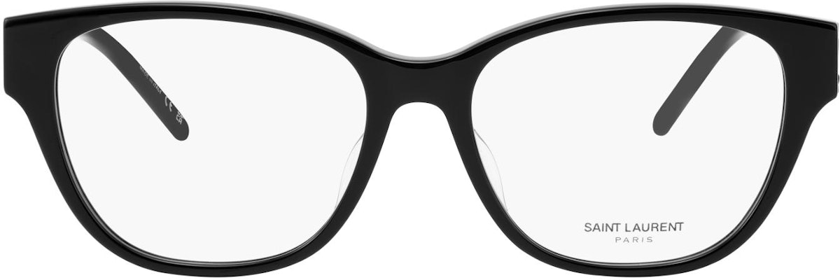 (W) Cermin Mata Wanita YSL Saint Laurent Butterfly Hitam Perak Logo Capsule Series SLM48O-C/F-002 Lookbook (W) Cermin Mata Wanita YSL Saint Laurent Butterfly Hitam Perak Logo Capsule Series SLM48O-C/F-002