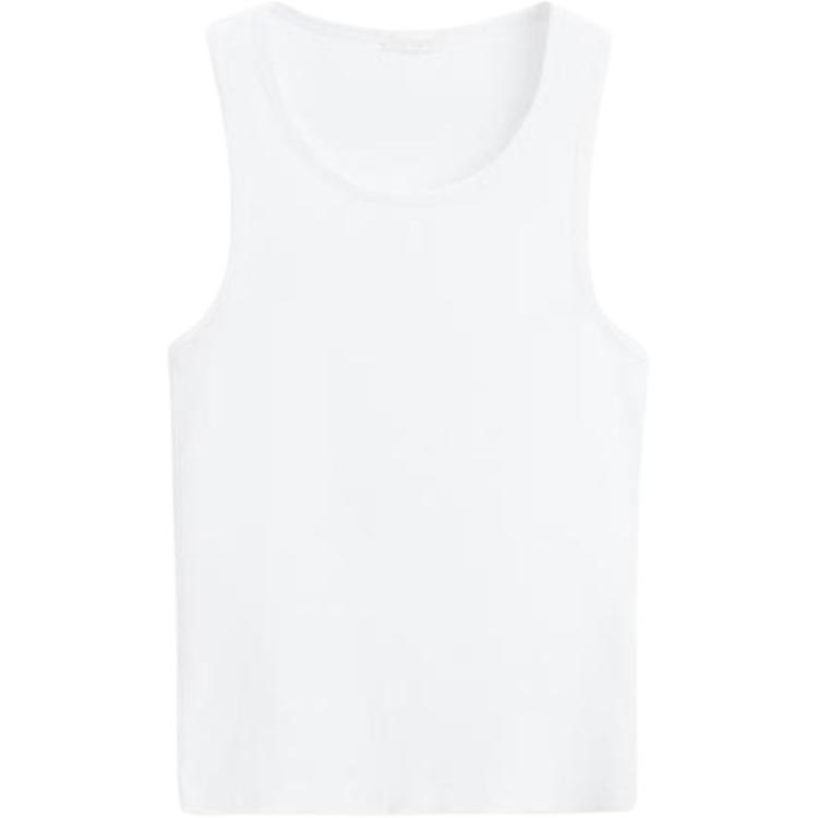 (Women) ZARA Slim Fit Summer Solid Ribbed Sleeveless Tank Top. 4087453-250