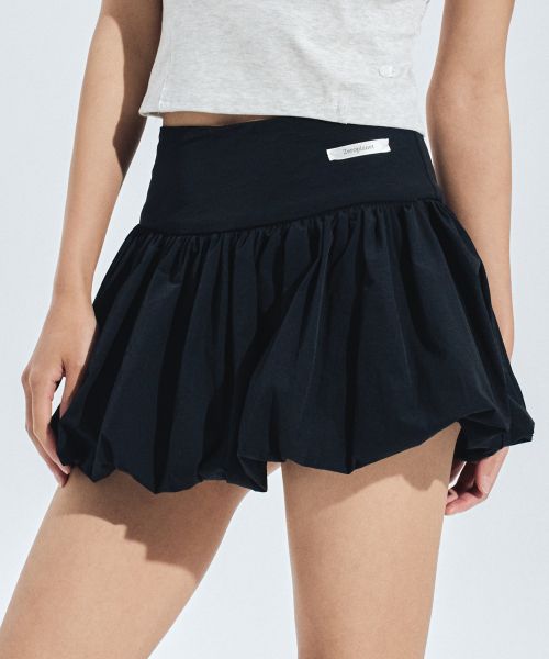 (Women) ZERO PLANET Ameli Balloon Skirt Pants Black Z26HSK02BK