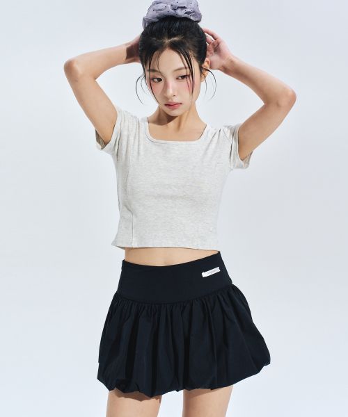 Lookbook (W) ZERO PLANET Ameli 气球裙裤 黑色 Z26HSK02BK