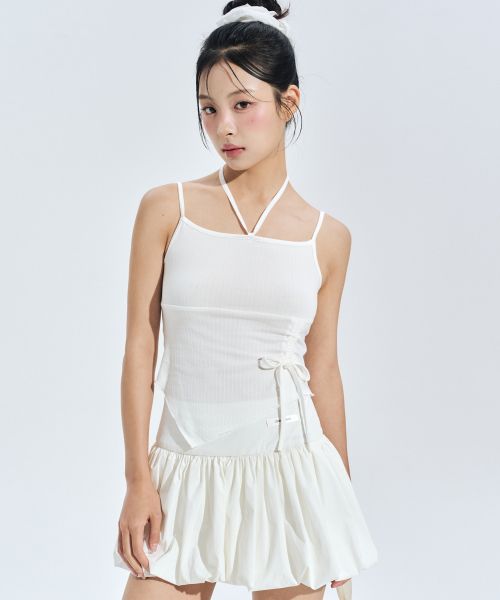 Shop (Women) Zero Planet Ameli Balloon Skirt Pants White Z26HSK02WH