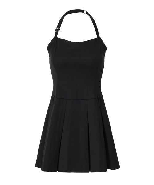 Details for (Women) Zero Planet Dalin Bustier Pleated Mini Dress [BLACK] Z25FDR04BK