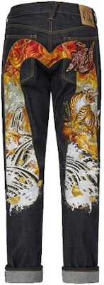 【虎年限定款】EVISU SS22 修身牛仔褲 老虎刺繡 藍色 2ESHTM2JE99917CT Order 【虎年限定款】EVISU SS22 修身牛仔褲 老虎刺繡 藍色 2ESHTM2JE99917CT