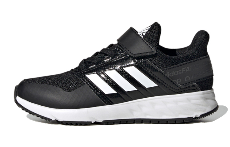 (Youth) (Grade School) adidas FortaFaito EL 'Black White' FX0940