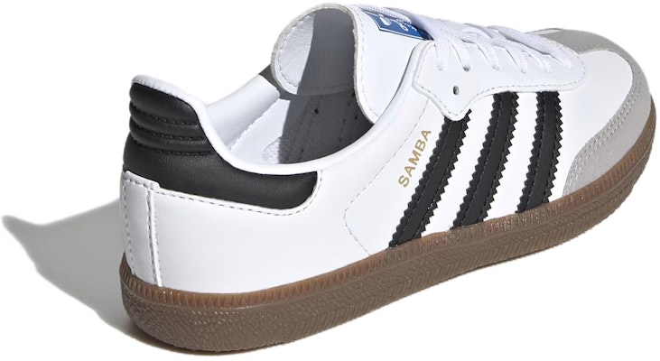 (JR) (大童款) adidas Samba OG '白黑生胶' GZ8346 Shop (JR) (大童款) adidas Samba OG '白黑生胶' GZ8346
