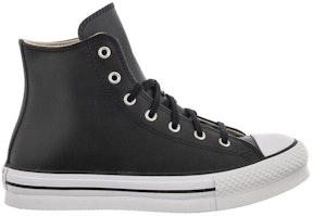 (Youth) (Grade School) Converse Chuck Taylor All Star Lift Platform Leather High 'Black Natural Ivory' A02485C (Youth) (Grade School) Converse Chuck Taylor All Star Lift Platform Leather High 'Black Natural Ivory' A02485C