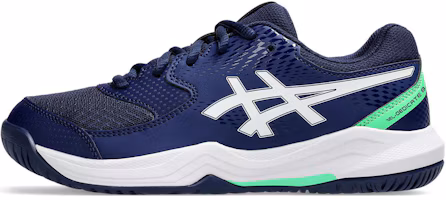 (Youth) (Pre School) ASICS Gel-Dedicate 8 ' Training Shoes Deep Blue Comfortable & Cushioned 1044A077-401 (Youth) (Pre School) ASICS Gel-Dedicate 8 ' Training Shoes Deep Blue Comfortable & Cushioned 1044A077-401