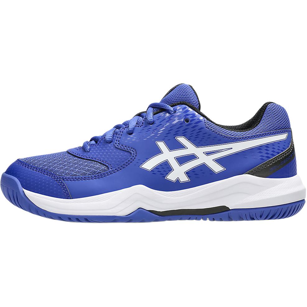 (Youth) (Pre School) ASICS Gel-Dedicate 8 ' Training Shoes Blue White - Comfortable & Stylish Low-Top. 1044A077-403