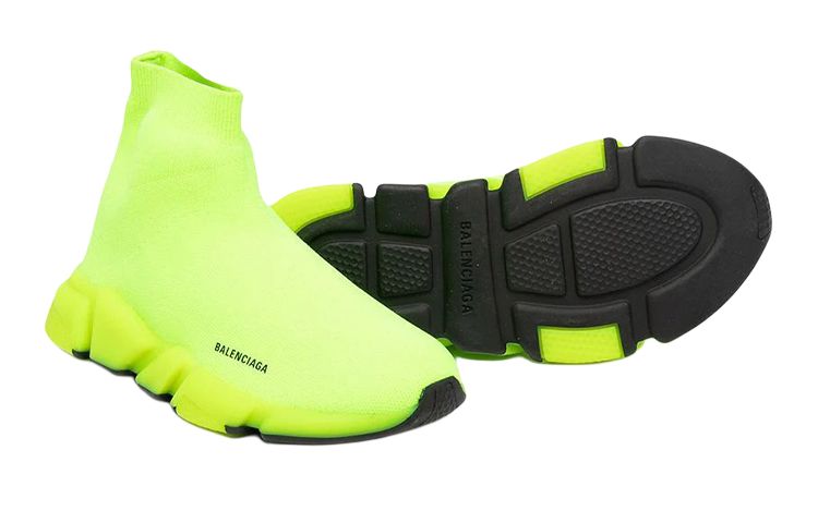 Purchase (Youth) (Pre School) Balenciaga Speed Sneaker 'Fluo Yellow' 597425-W2DBA-7771