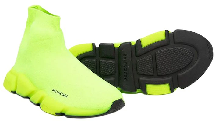 (Youth) (Pre School) Balenciaga Speed Sneaker 'Fluo Yellow' 597425-W2DBA-7771 Purchase (Youth) (Pre School) Balenciaga Speed Sneaker 'Fluo Yellow' 597425-W2DBA-7771