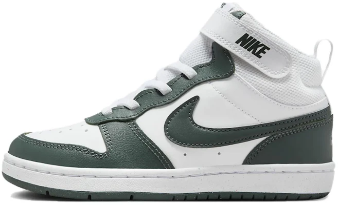 (Youth) (Pre School) Nike Court Borough 2 Mid-Top Sneakers White Green - Lightweight & Comfy CD7783-119 Buy (Youth) (Pre School) Nike Court Borough 2 Mid-Top Sneakers White Green - Lightweight & Comfy CD7783-119