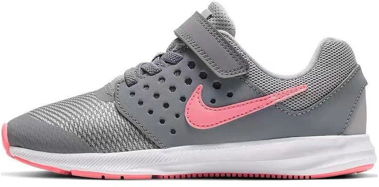 youth-pre-school-nike-downshifter-7-running-shoes-grey-pink-lightweight-breathable-anti-slip-869975-003
