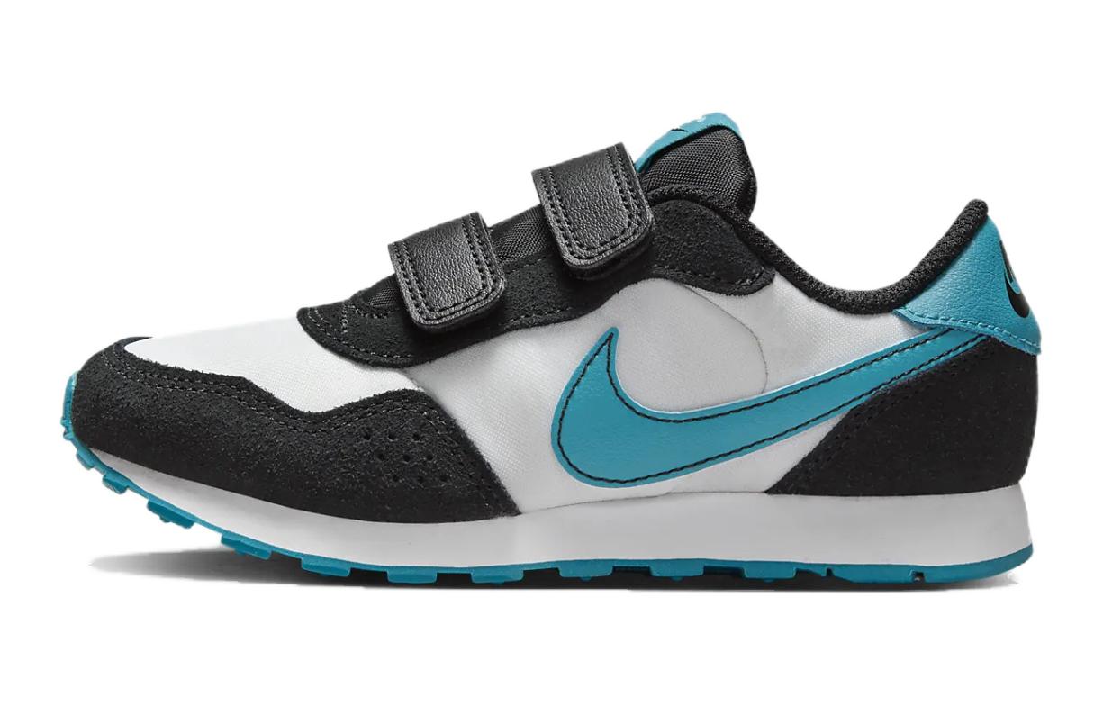 (Youth) (Pre School) Nike MD Valiant Casual Shoes White Black Blue - Comfortable & Durable Sneaker CN8559-112