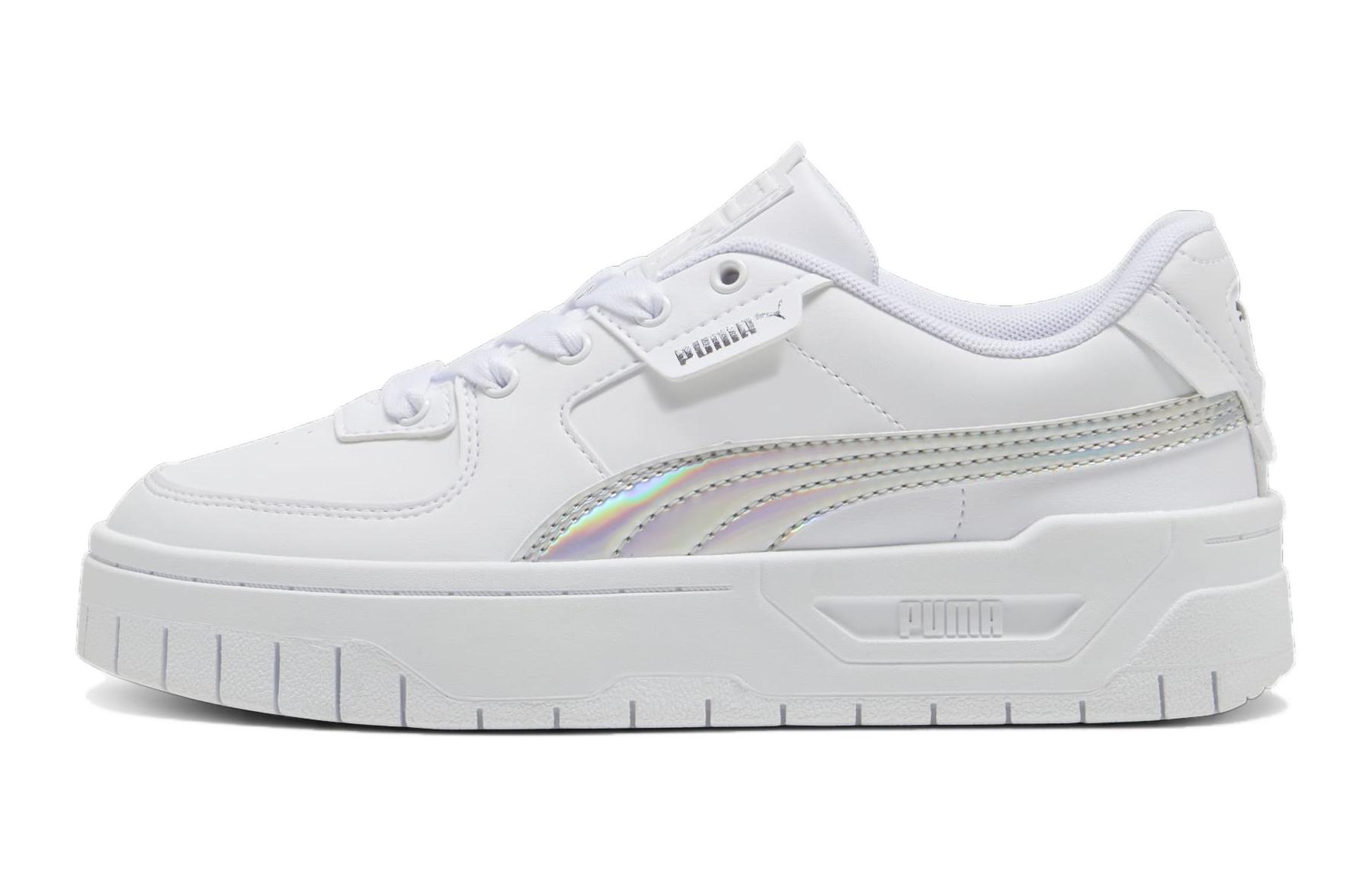 (Youth) (Pre School) Puma Cali Dream Iridescent White Silver ' Low-Top Sneakers 396624-01