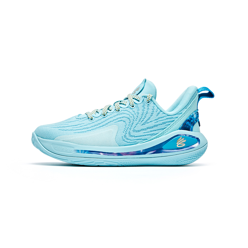 (Youth) (Pre School) Under Armour Curry Flow 12 "Pisces" Blue ' Basketball Shoes - Durable & Stylish. 3028501-494
