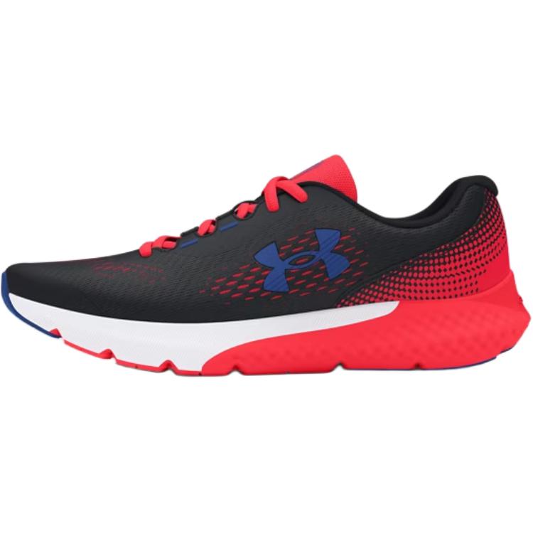 (Youth) (Pre School) Under Armour Rogue 4 ' Running Shoes Black/Red - Comfortable & Durable Low-Top. 3027106-004