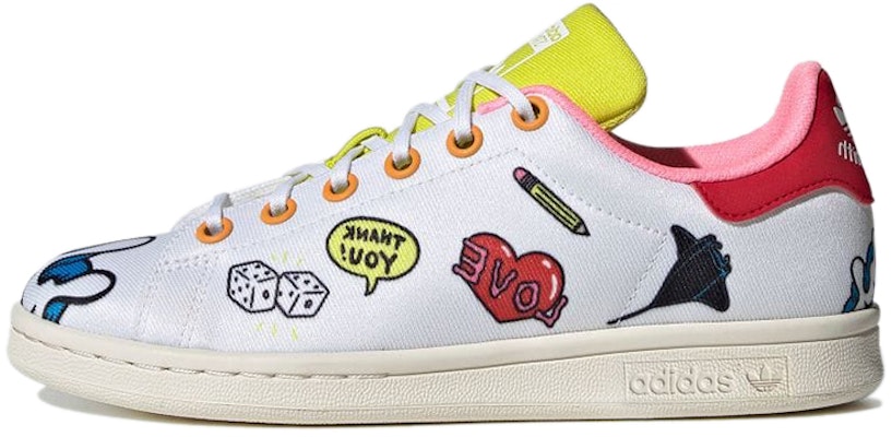 (Youth) Aaron Kai x adidas Stan Smith Primeblue Big Kid 'Doodles' FY2686 Buy (Youth) Aaron Kai x adidas Stan Smith Primeblue Big Kid 'Doodles' FY2686