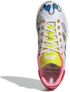 阿迪達斯 Originals StanSmith Primeblue 板鞋 女款 白黃紅 Purchase 阿迪達斯 Originals StanSmith Primeblue 板鞋 女款 白黃紅