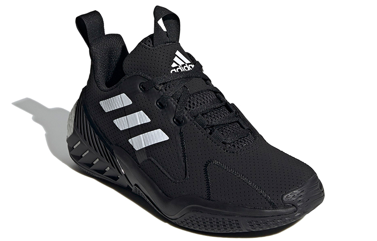 Lookbook (JR) 아디다스 퓨처 원 J '블랙 화이트' FV6451