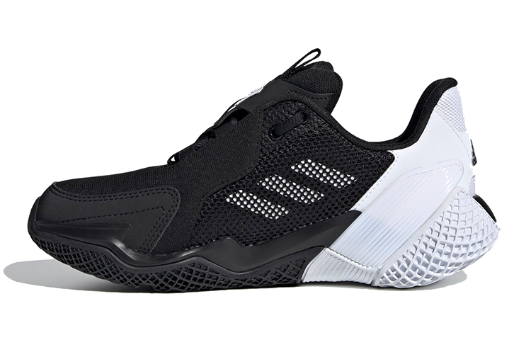 (Youth) adidas 4Uture Rnr Running J 'Black White' FV3513