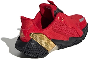 大童 adidas 4UTURE RNR J 低幫拼接休閒跑步鞋 紅黑 Lookbook 大童 adidas 4UTURE RNR J 低幫拼接休閒跑步鞋 紅黑