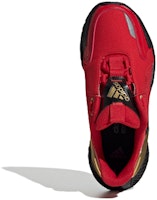 大童 adidas 4UTURE RNR J 低幫拼接休閒跑步鞋 紅黑 Shop 大童 adidas 4UTURE RNR J 低幫拼接休閒跑步鞋 紅黑