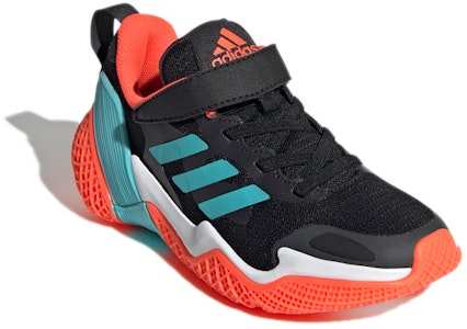 (JR) 阿迪达斯 4Uture Runner 运动鞋 "黑色水蓝红色" FZ5408 Lookbook (JR) 阿迪达斯 4Uture Runner 运动鞋 "黑色水蓝红色" FZ5408