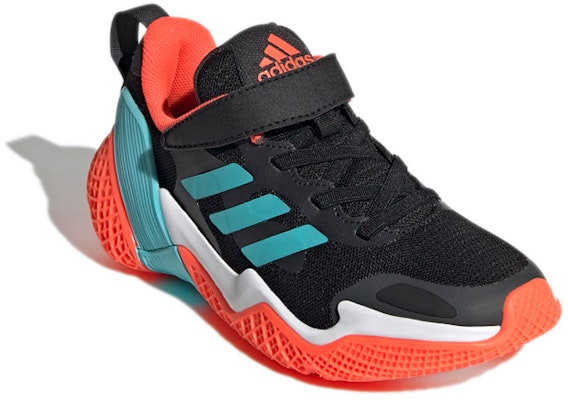 (Youth) adidas 4Uture Runner Sport 'Black Aqua Red' FZ5408 Lookbook (Youth) adidas 4Uture Runner Sport 'Black Aqua Red' FZ5408