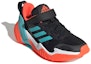 Lookbook (JR) adidas 4Uture Runner Sport 'Hitam Aqua Merah' FZ5408