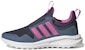 (JR) adidas Activeride 2.0 Slip-On Sukan Lari J 'Hitam Biru' GW4089