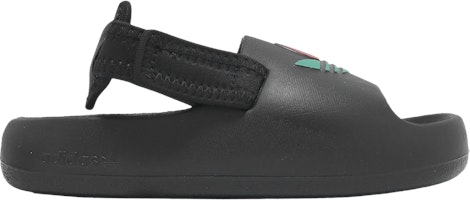 (Youth) adidas adiFOM Adilette Slide C 'Black Scarlet Green' JP5526 (Youth) adidas adiFOM Adilette Slide C 'Black Scarlet Green' JP5526