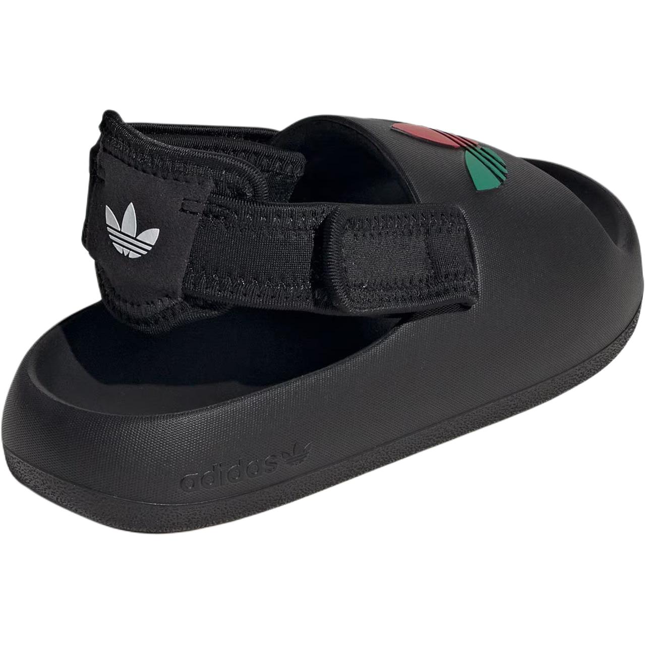 Shop (JR) adidas adiFOM Adilette 拖鞋 ''黑紅綠'' JP5526
