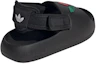 Shop (JR) adidas adiFOM Adilette 拖鞋 ''黑紅綠'' JP5526